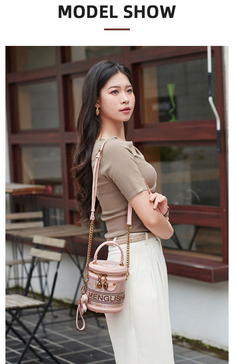 Túi bucket nữ dây rút phong cách sang trọng cao cấp dung tích lớn đeo chéo vai đi làm chi tiết 3