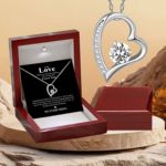 跨境亚马逊热卖微镶锆石爱心项链女 时尚简约高级感镂空心形吊坠