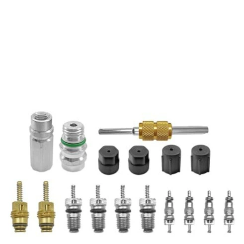 Европейский и американский автомобильный кондиционер R134A, пластиковый защитный колпачок высокого и низкого давления, пылезащитный колпачок, комбинация сердечника клапана CVC15