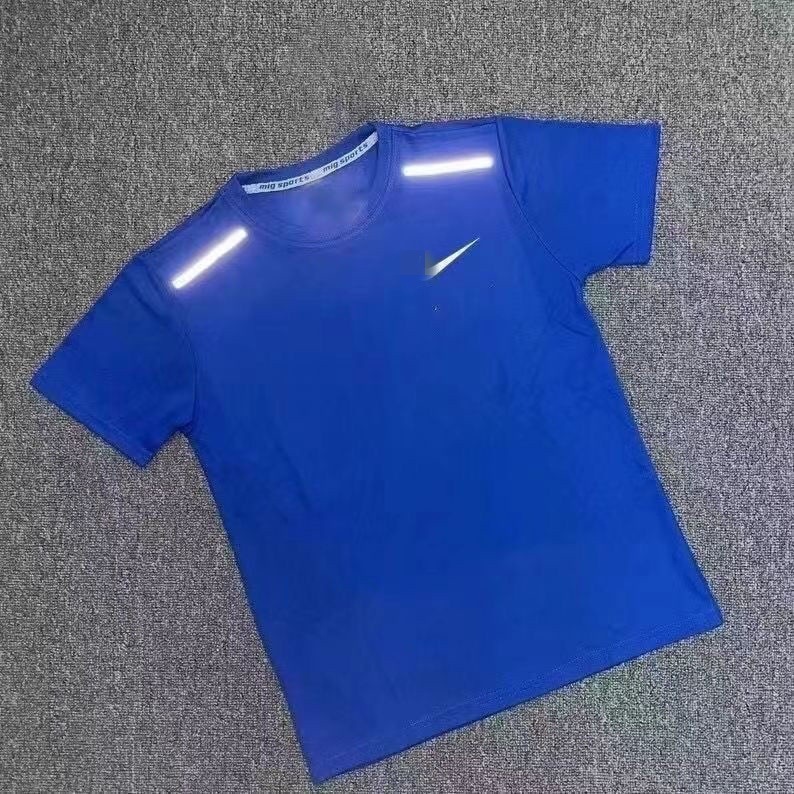 Camiseta americana Traje de entrenamiento para estudiantes deportivos Traje de carrera para hombres y mujeres de pista y campo de manga corta Ropa deportiva de baloncesto de fitness