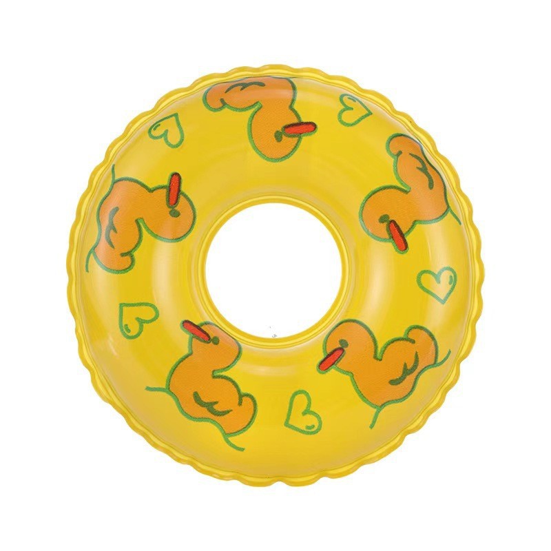 Mini círculo de natación creativo para niños juguetes de baño de agua flotante donut para mascotas juguetes de agua