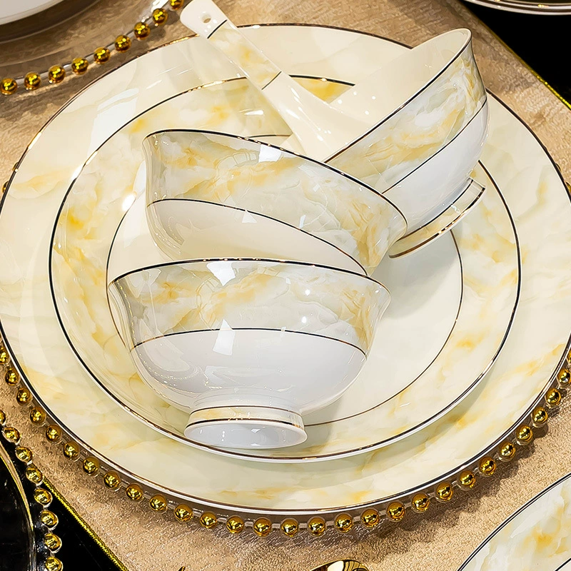 Set for food, kitchenware, tableware, light luxury style, high-quality style