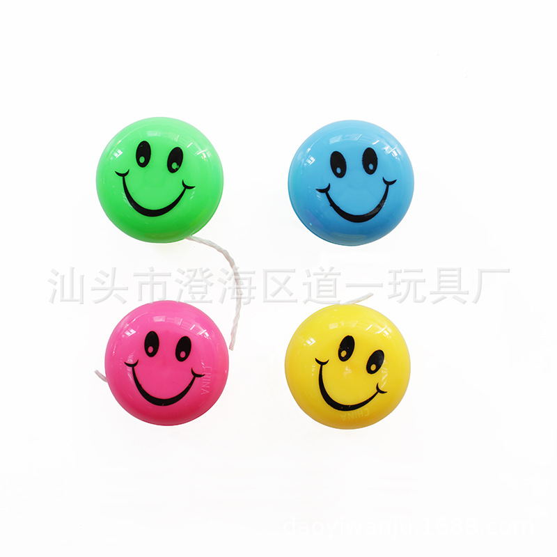 Children's gift reward traditional sports toys party toys plastic Smiley yo-yo yo-yo