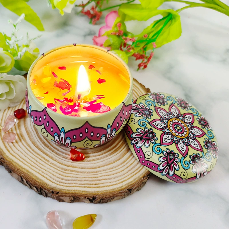 Флорель aromatherapy ароматическая свеча с цветочным ароматом, декоративная банка или набор подарков, несколько цветочных запахов