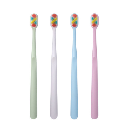 Adventures of Mavericks Toothbrush Factory Adult 10,000-Bristled Toothbrush Individually Packed Confinement Toothbrush Soft-Bristled Wholesale