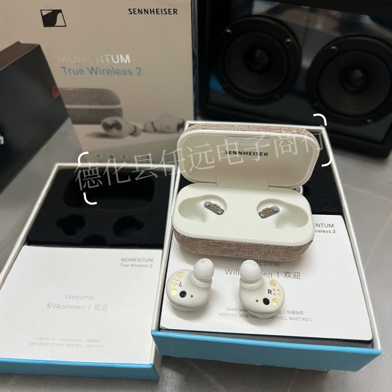 越境配送 MOMENTUM True 第2世代 完全ワイヤレスBluetoothイヤホン ゼンハイザー ムートン2|undefined