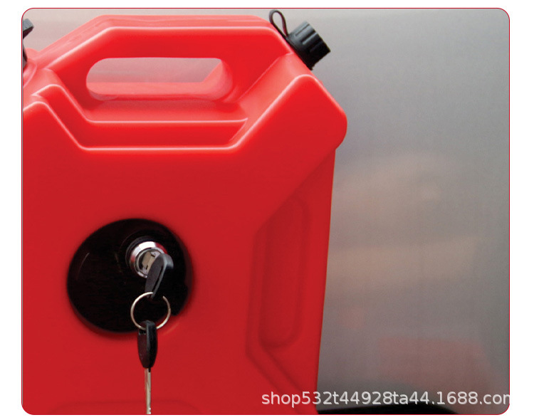Car-mounted plastic oil canisters, spare oil tanks, oil containers, car and motorcycle off-road equipment wholesale