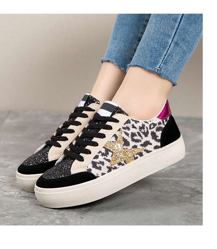 Lightweight Women's Casual Trainers With Non-slip Sole & Star_voghion.com