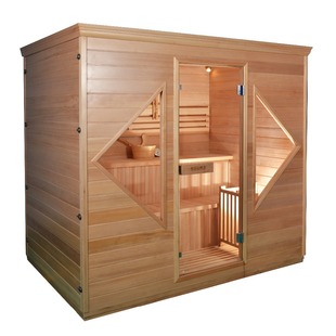 Detox Home Indoor Wooden Traditional 6KW Electric Stove Steam Sauna Room for Sale