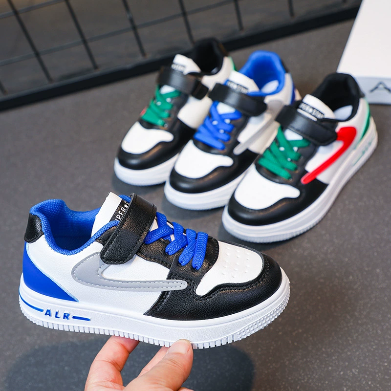 Обувь для мальчиков 2023 весна и осень Новые детские туфли для досок CUHK Детские кроссовки весенние дышащие туфли для девочек, подходящие по цвету