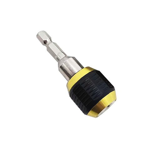 Pop-up self-locking connecting rod hexagonal handle large head quick-release quick-change bit electric drill adapter quick converter