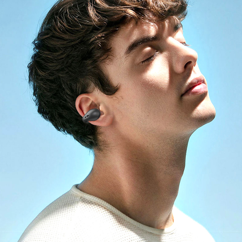 Günstige Earclip TWS Wireless-Ohrhörer Bluetooth 5.2, geeignet für Apple und Android_voghion.com