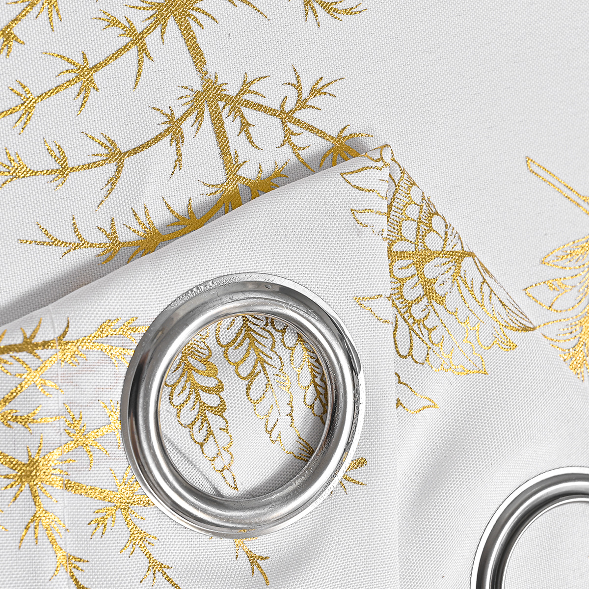 TEMU spot en nombre de la fundición transfronteriza bronceado cedro perforado cortinas opacas comercio exterior cortinas terminadas al por mayor