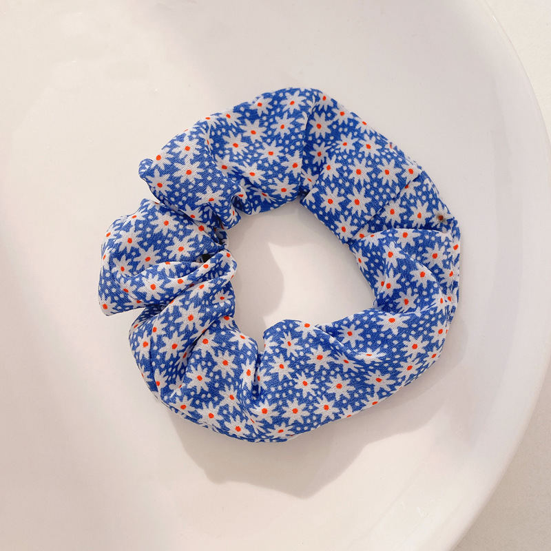 Coreano relajado viento intestino anillo de cabello feminino ligero de lujo nuevo cabello de alta calidad de alta elasticidad correa de goma duradera