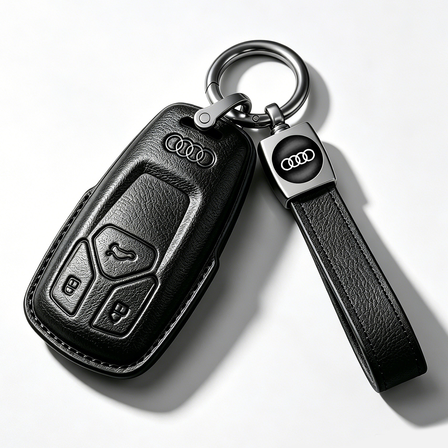 Audi A4L car key case Q5L/A5 special A6L/A3/Q3/Q2L protective cover A7L men's q4etron case