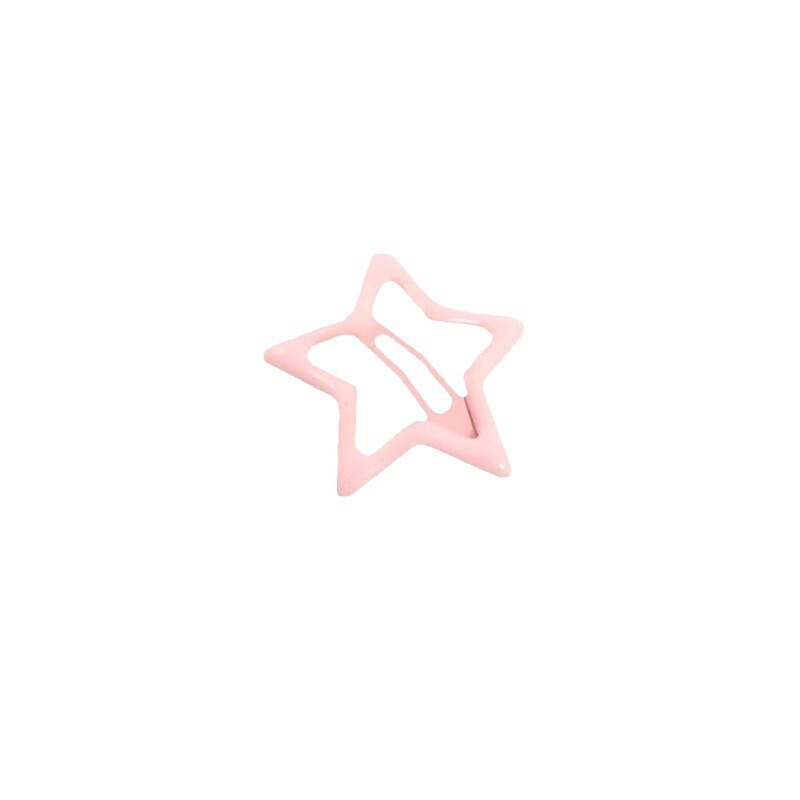 多巴胺星星发夹y2k少女心侧边刘海夹前额小夹子网红款可爱头饰|undefined