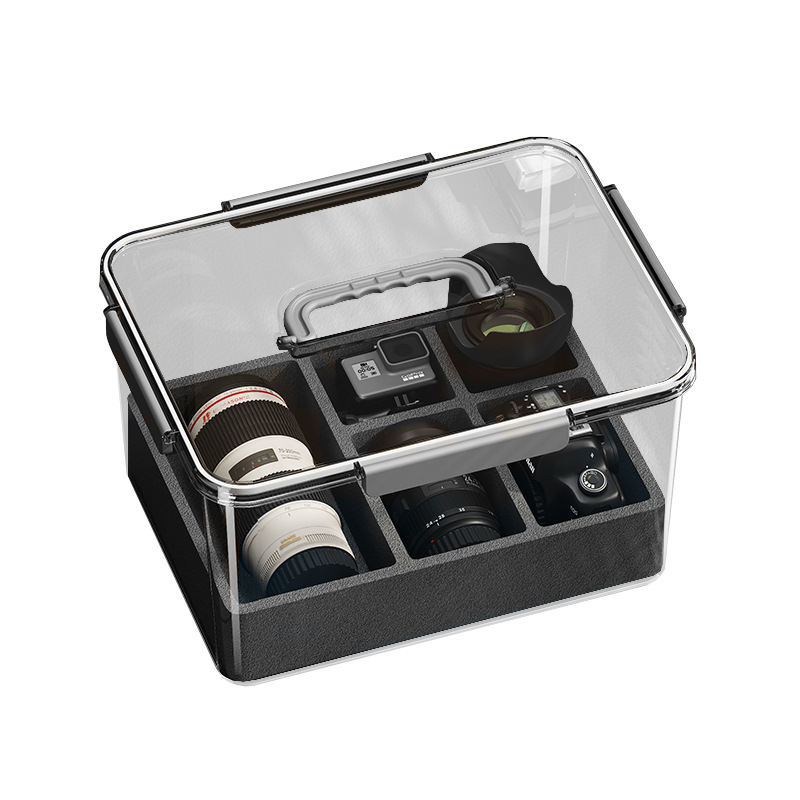 Caja de almacenamiento de cámara desecante especial para caja de sellado de aislamiento térmico y deshumidificación de cámara portátil a prueba de humedad de micro-single