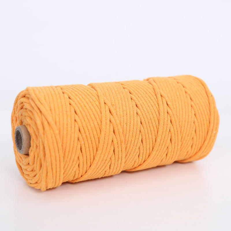 多规格彩色2mm3mm4mm材料手工艺品编织绳子手工手搓编织绳子棉绳|undefined