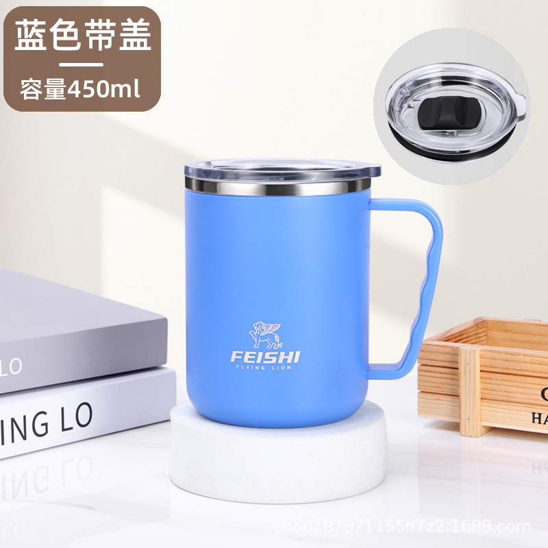 Tienda departamental Taza de enjuague bucal de acero inoxidable de 300ml Taza de leche Taza de café doble Taza de agua para niños Taza de lavado Taza de cepillo de dientes Tanque