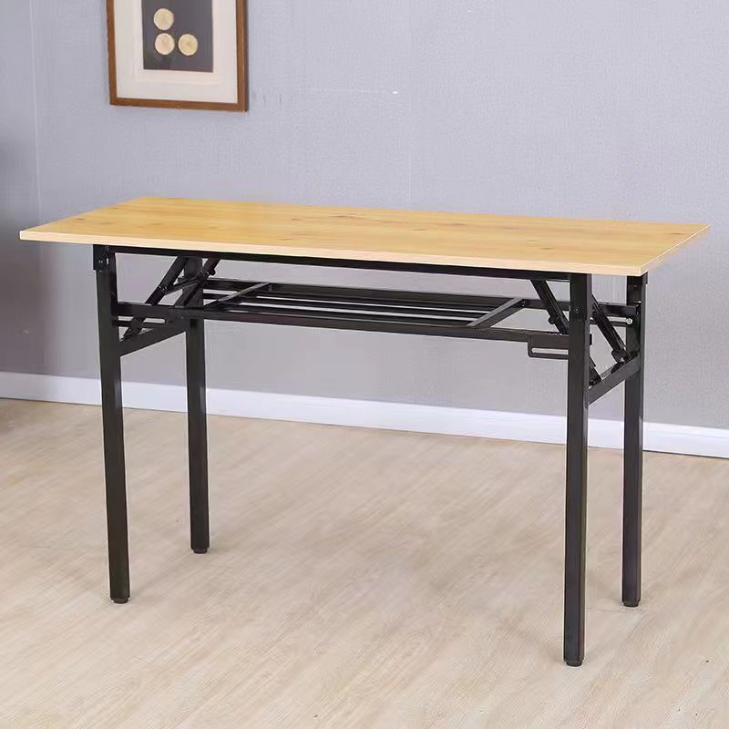 Escritorio del hogar mesa de entrenamiento mesa de comedor alquiler sala de mercado nocturno puesto de mesa dormitorio largo simple mesa plegable
