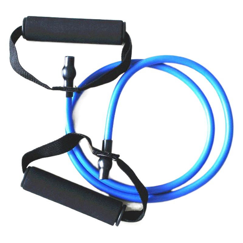 Fitness yoga en forma de banda de tensión de estiramiento banda de resistencia brazo tirar cuerda pérdida de peso equipo de ejercicio cinco colores en stock
