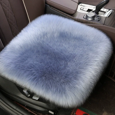 Wool pad Genuine Wool Fur Seat Cover Without