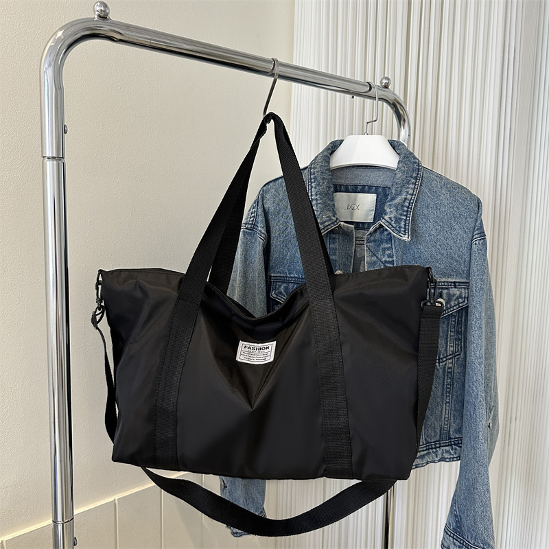 Large Capacity Travel Bag Lightweight Handbag Luggage Bag Western Style Simple Gym Bag Outgoing Clothes Storage Bag