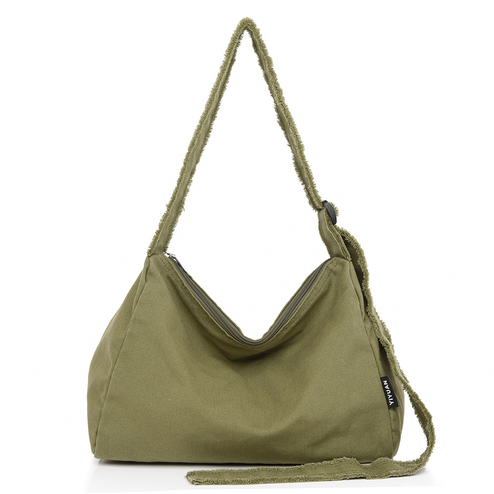 Bolso bandolera de un solo hombro de la marca de moda japonesa Bolso de viaje simple y versátil de gran capacidad resistente al desgaste Bolso portátil portátil portátil de viaje ligero