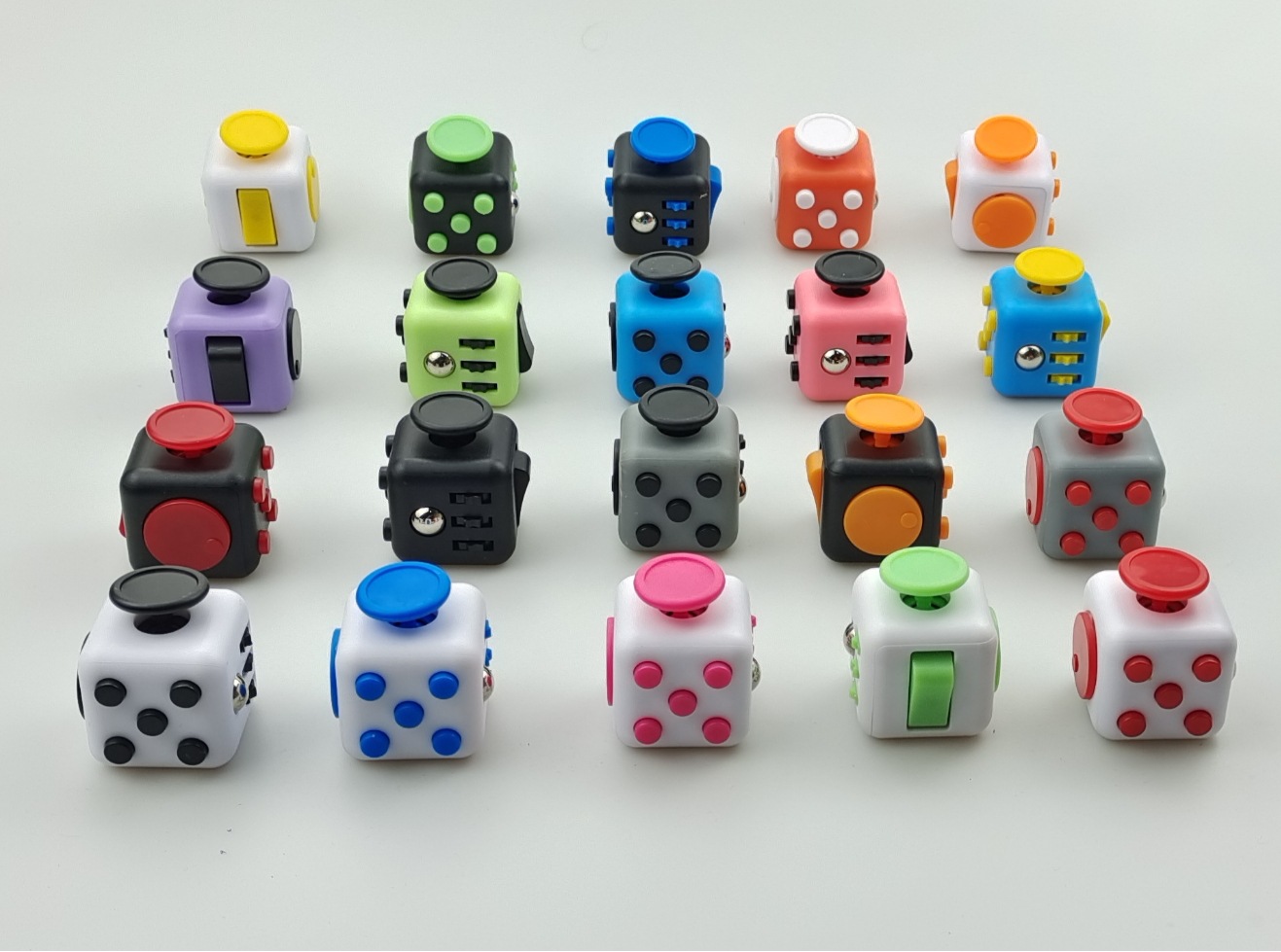 Cubo de Rubik de descompresión, cubo de dados, cubo del espacio, cubo infinito, para liberar estrés.