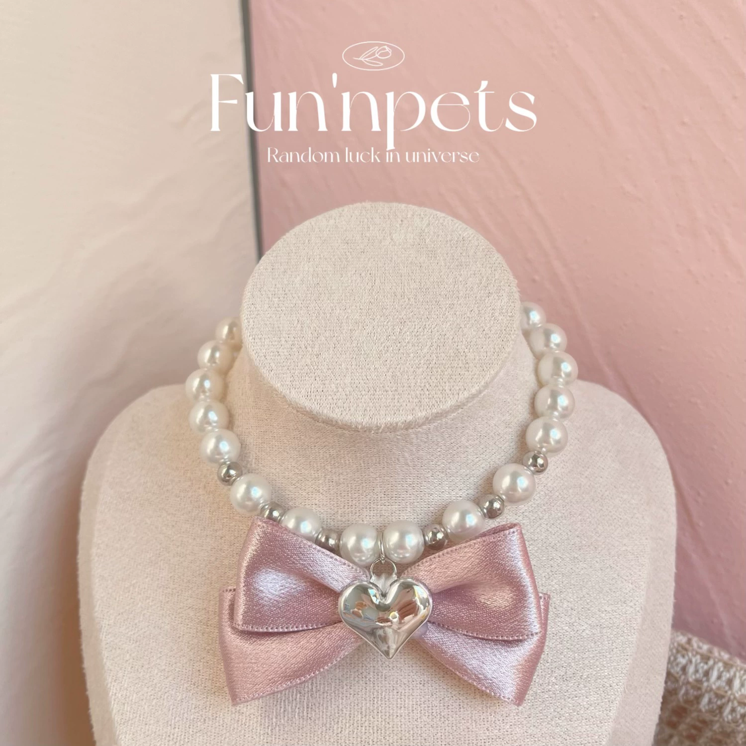 INS домашнее жемчуг ожерелье любовь корейская пудра