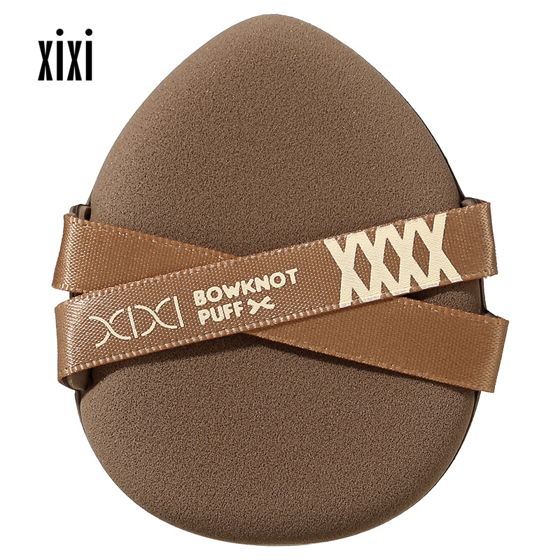 Xixi castaña porcelana sólida polvo natural ligera suave principiante fácil de manejar maquillaje de fiesta de estudiantes compacto y portátil