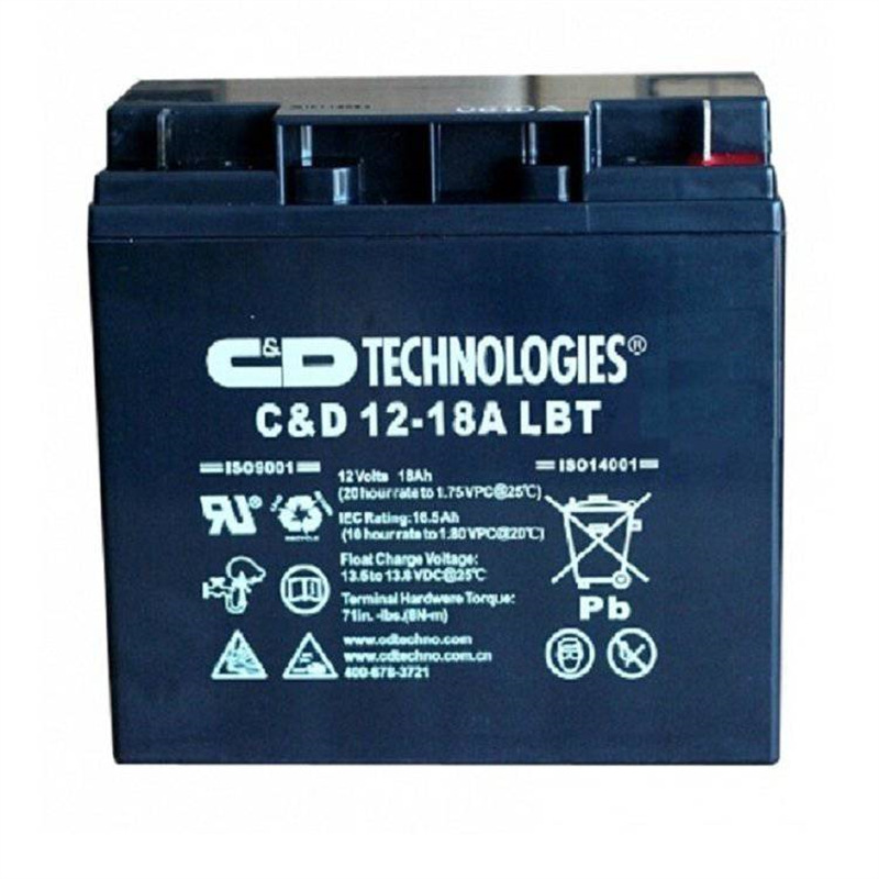大力神蓄电池C&D 12-18A LBT 12V 18Ah设备配套营销中心