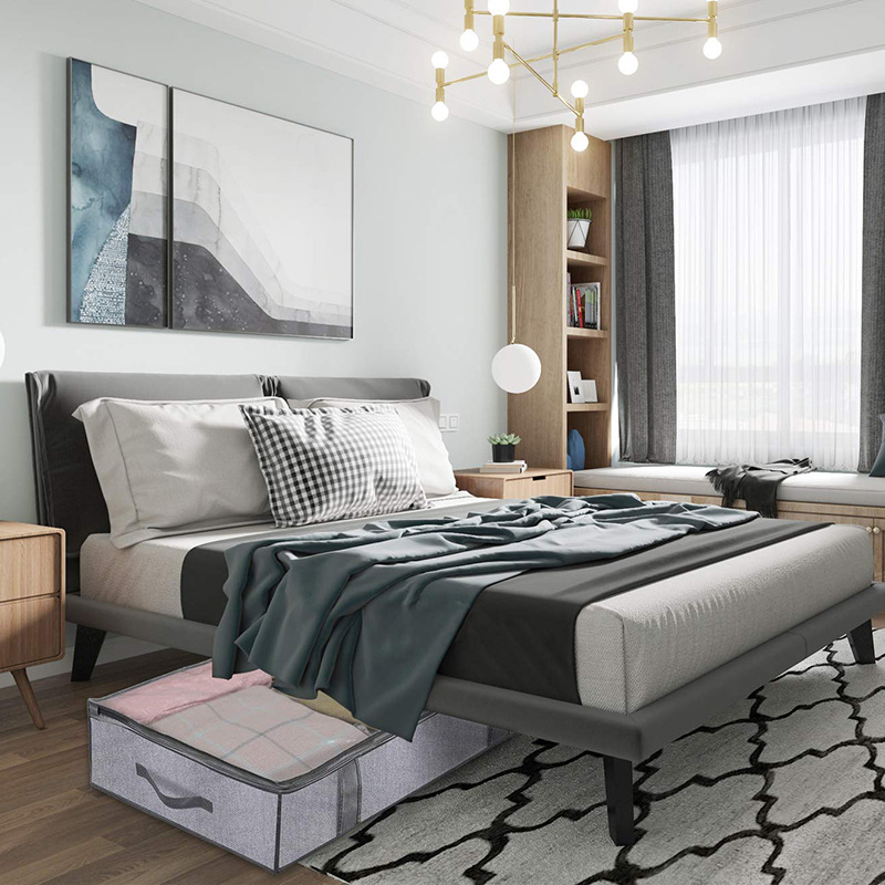 基本柔软侧壁 - 亚麻似灰色-06