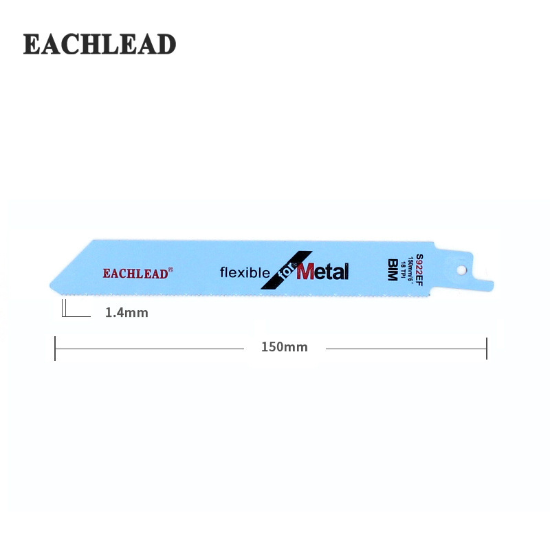 Yichuan s922ef Sierra de vaivén tubo de PVC Sierra curva tira de metal carpintería corte sable Sierra tira 10 unidades