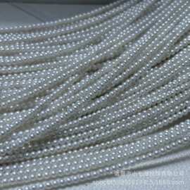 天然淡水baby珠2.5-3mm 近正圆细微基本无暇半成品串珠项链可DIY