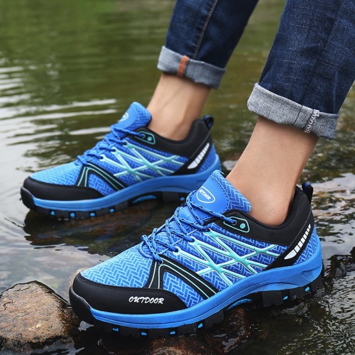 spring and autumn new cross-border outdoor wading shoes, swimming and hiking shoes, rock climbing shoes, walking fashion, flying woven shoes