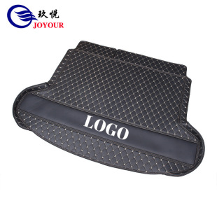 Jiuyue genuine goods Wear-resistant Waterproof High Side Trunk Mat Special Private Car Standard All-inclusive Rear Trunk Mat