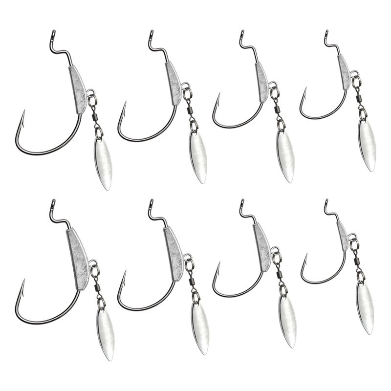 7316 primary color lead crank hook cross-border lure fish hook…