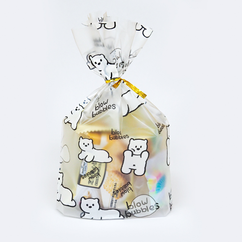 Bolsa de embalaje de dulces del 1 de junio bolsa de regalo para Niños Bolsa transparente de cumpleaños del jardín de infantes bolsa de azúcar de San Valentín