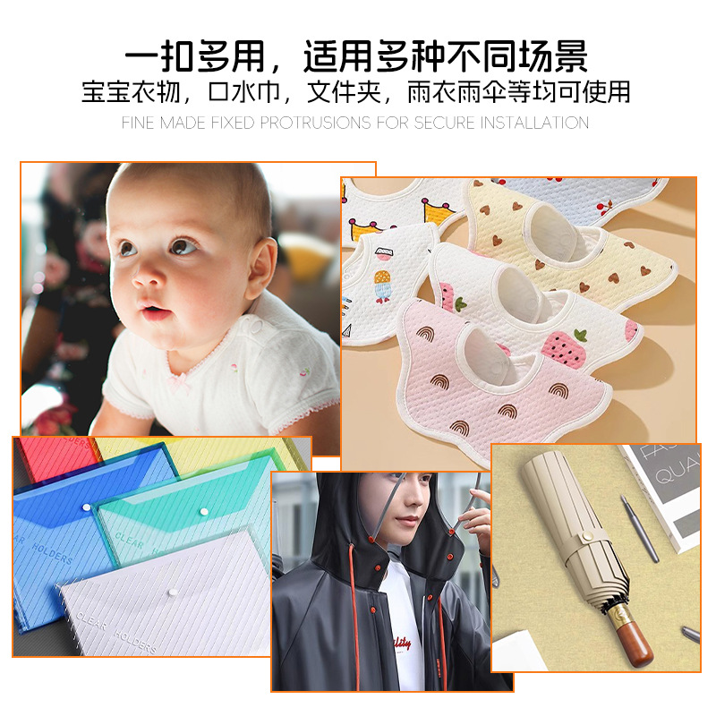 Pequeños lotes de productos de seguridad ambiental no tóxicos roer ropa de bebé de plástico cuatro cierre botones de color botones de ropa de trabajo botones