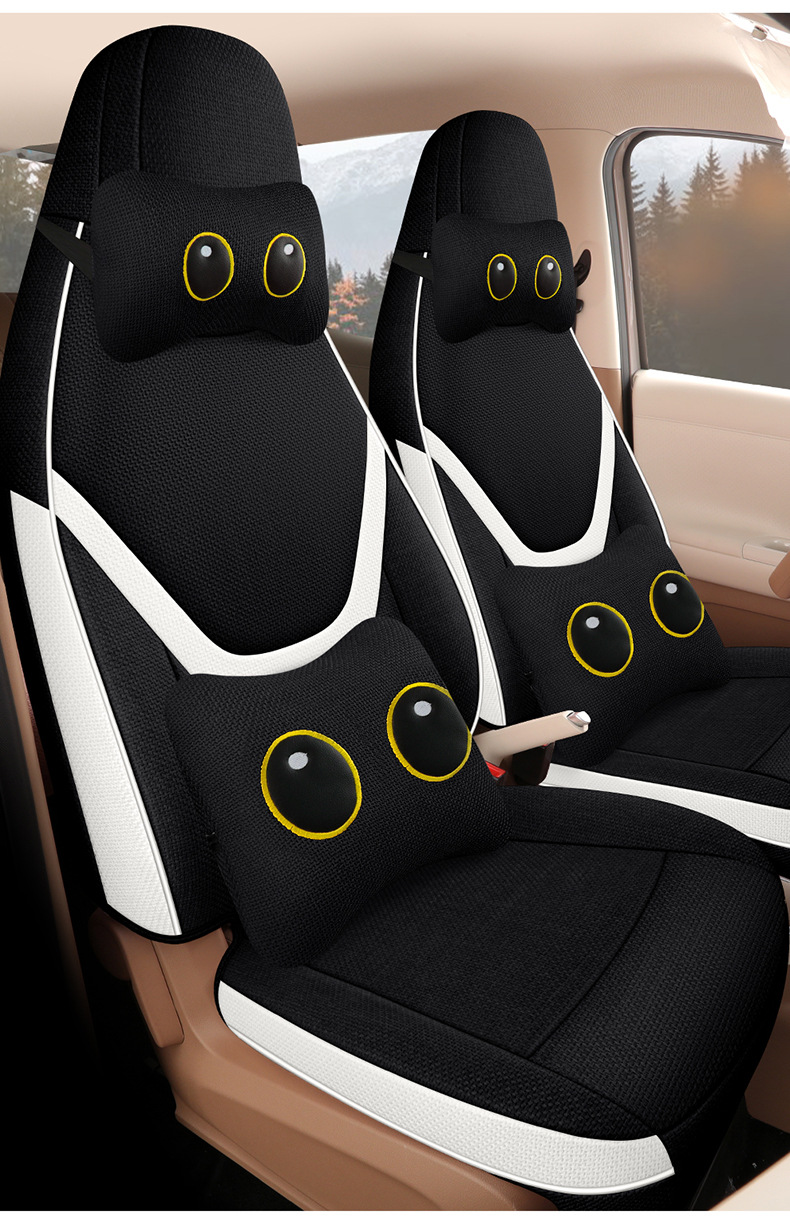 2026 new model custom fabric car seat covers for Wuling's fifth-generation MINI, full coverage specialized seat covers