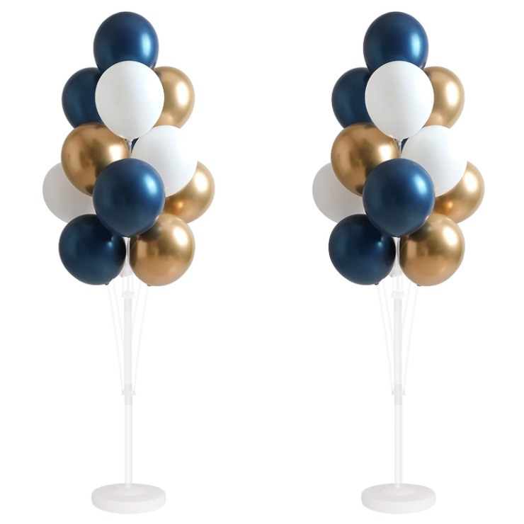 Globo Árbol columna globo picnic decoración del partido decoración de la boda Globo flotante columna globo árbol