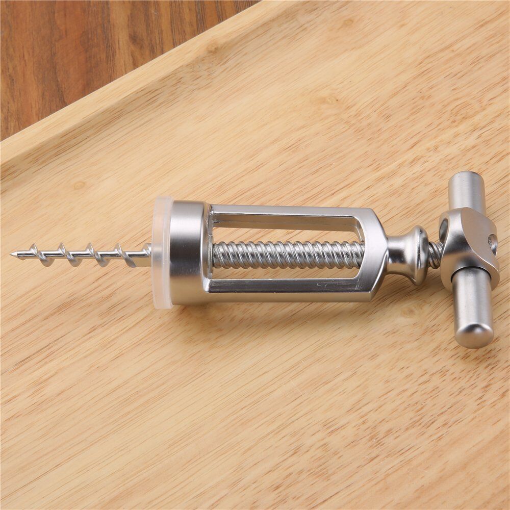 Sacacorchos portátil de aleación de zinc para botellas de vino, abridor de botellas de vino para cocina y hogar