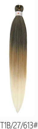 PVC fibra química de baja temperatura fluffy EZ trenza grande trenza fácil trenza image 29