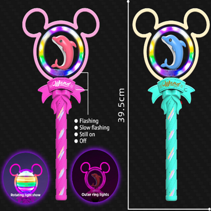 둥근 귀 돌고래 혼합 색상 (배터리 미포함)