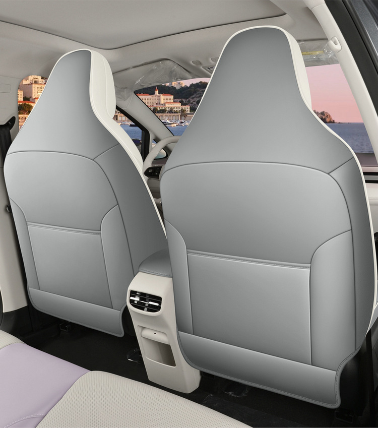 Suitable for 2026 Mg4 Car Seat Covers, Cartoon Leather Perforated Breathable Full Surround Four-Season Seat Cushion Covers
