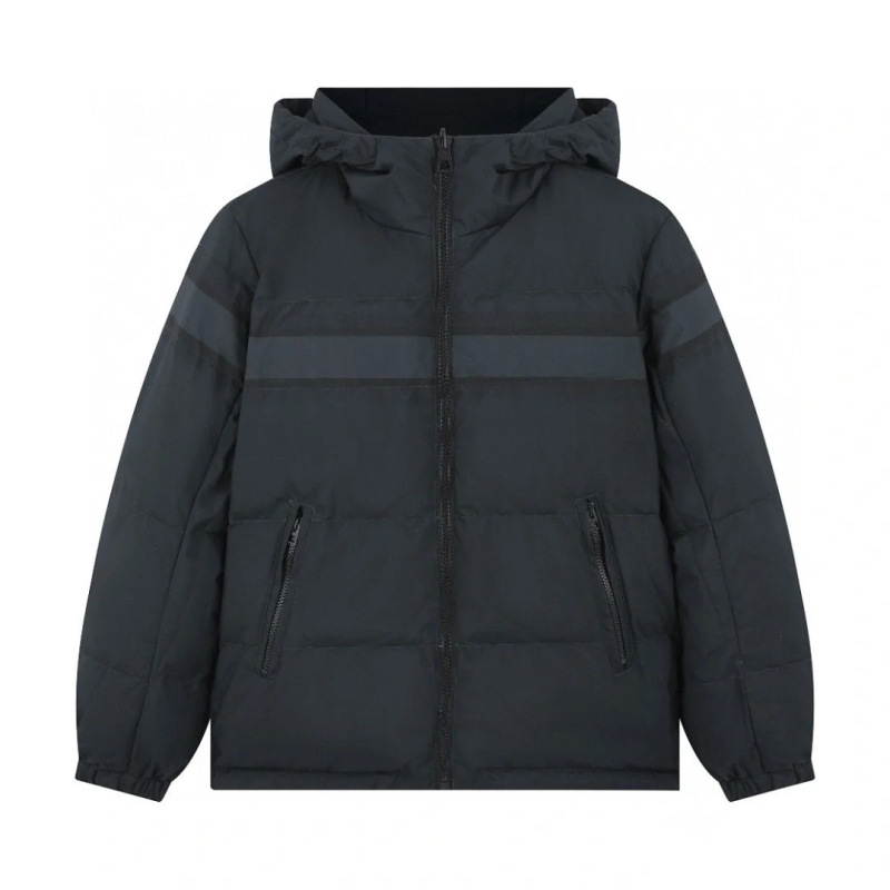 九江羽绒服跨境D迪家正确版满logo秋冬季保暖夹克可双面穿外套|undefined