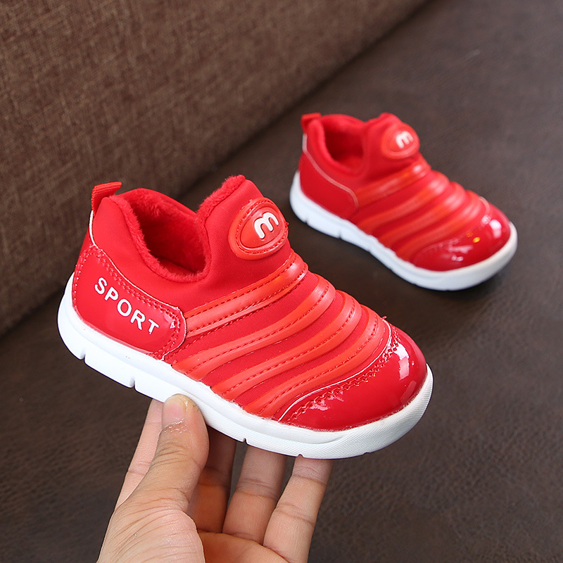 Primavera verano y otoño niños Caterpillar zapatos para niños bebé niña Niño Zapatos de una sola capa niños zapatilla de deporte transpirable de fondo suave al por mayor