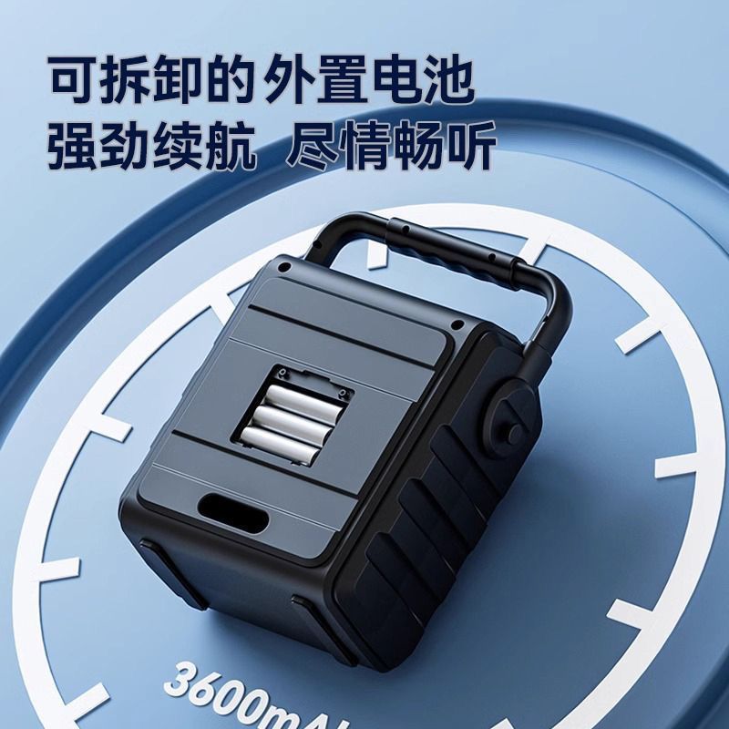Huibang B-88 屋外ポータブル Bluetooth スピーカーサブウーファー大音量マイク付きポータブルホームスクエアダンスオーディオ|undefined