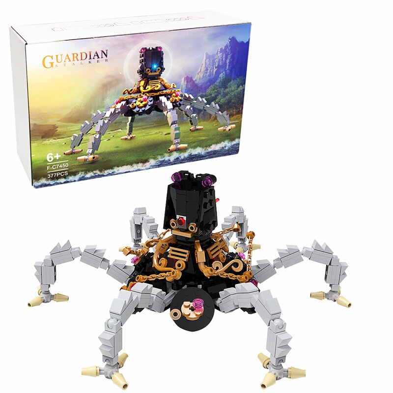Cross-border Explosive Building Blocks MOC Zelda Relic Guardian Toy Model Compatible Lego Building Blocks Toy Cross-border Explosive Building Blocks MOC Zelda Relic Guardian Toy Model Compatible Lego Building Blocks Toy